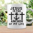 Jesus Is The Anchor Of My Life Quote Anchor Crosses Coffee Mug Gifts ideas