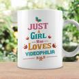 Just A Girl Who Loves Videophilia Coffee Mug Gifts ideas