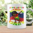 Kids Dabbing Boy Junenth Black History Melanin African Kids Coffee Mug Gifts ideas