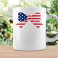 Kids Flag Bow Girls 4Th Of July Toddler Stars And Stripes Baby Coffee Mug Gifts ideas
