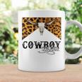Leopard Rodeo Cowboy Western Bull Skull Killer Cowhide Rodeo Funny Gifts Coffee Mug Gifts ideas