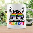Lgbt Gay Ally Cat Be Kind Rainbow Pride Flag Men Women Gift Coffee Mug Gifts ideas