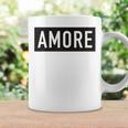 Love Amore Designer Graphic - Italian Inspired Coffee Mug Gifts ideas