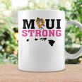 Maui Hawaii Strong Retro Flowers Wildfire Lahaina Survivors Coffee Mug Gifts ideas