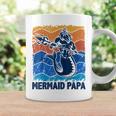 Mermaid Papa Merman Dad Of The Birthday Girls Coffee Mug Gifts ideas
