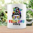 Messy Bun Field Day Vibes Tie Dye Teacher Kid Field Day 2023 Coffee Mug Gifts ideas