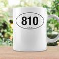 Michigan Area Code 810 Oval State Pride Coffee Mug Gifts ideas