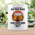 Never Underestimate An Old Man Who Loves Beer Born In July Coffee Mug Gifts ideas