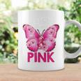 In October We Wear Pink Butterfly Breast Cancer Awareness Coffee Mug Gifts ideas