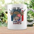 Oh My Stars Highland Cow Heifer Cow Girls 4Th Of July Coffee Mug Gifts ideas