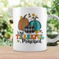 One Thankful Principal School Pumpkins Thanksgiving Fall Thanksgiving Coffee Mug Gifts ideas