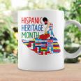 Hispanic Heritage Month Countries Flags Latino Coffee Mug Gifts ideas