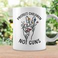 Protect Children Not Guns End Gun Violence Anti Gun Orange Coffee Mug Gifts ideas