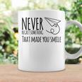 Never Regret Something That Made You Smile Coffee Mug Gifts ideas