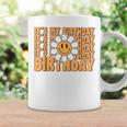Retro My Birthday Groovy Birthday Flower Ns Girls Coffee Mug Gifts ideas