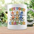 Retro Get Your Cray-On Teacher Happy First Day Of School Coffee Mug Gifts ideas