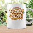 Retro Groovy Sister Family Birthday 60S 70S Hippie Costume Coffee Mug Gifts ideas
