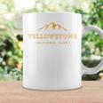 Retro Mountain Yellowstone National Park Hiking Souvenir Coffee Mug Gifts ideas