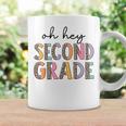Retro Oh Hey Second Grade Leopard Back To School Teachers Coffee Mug Gifts ideas