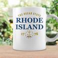 Rhode Island Pride State Flag Native Ocean State Coffee Mug Gifts ideas