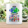 Rugby Supporter 2023 France Black Coffee Mug Gifts ideas