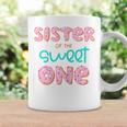 Sister Of Sweet One 1St First Birthday Matching Family Donut Coffee Mug Gifts ideas