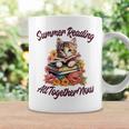 Summer Reading All Together 2023 Cat Books Now Library Coffee Mug Gifts ideas