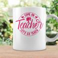 Come On Teacher Let's Go Teach Pink Back To School Coffee Mug Gifts ideas