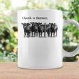 Thank A Farmer Cow Lover Heifer Lover Agriculture Outfit Coffee Mug Gifts ideas