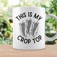 This Is My Crop Top Funny Corn Farm Country Music Coffee Mug Gifts ideas