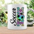 Tie-Dye Leopard Soccer Mom Support Soccer Players Coffee Mug Gifts ideas