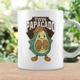 Twin Papacado Avocado Father Dad Fathers Day Father Of Twins Gift For Mens Coffee Mug Gifts ideas