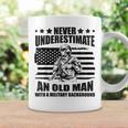 Never Underestimate An Old Man With Military Background Coffee Mug Gifts ideas