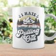 Vintage Truck Towing Boat Captain Funny I Hate Pulling Out Coffee Mug Gifts ideas