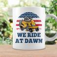 We Ride At Dawn Suburban Lawns Lawnmower Dad Lawn Caretaker Coffee Mug Gifts ideas