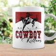 Western Cowboy Rodeo Punchy Cowboy Killers Cowboy Riding Rodeo Funny Gifts Coffee Mug Gifts ideas