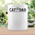 Worlds Best Cat Dad Ever Vintage Cat Dad Father Day Men Coffee Mug Gifts ideas