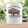 Yellowstone National Park Vintage Buffalo Bison Retro Coffee Mug Gifts ideas