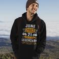 21 Years Old Gifts Vintage June 2002 21St Birthday Gift For Mens Hoodie Lifestyle