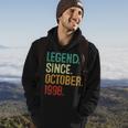 25 Years Old Legend Since October 1998 25Th Birthday Hoodie Lifestyle