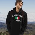 Abruzzo Italian Name Family Reunion Italy Italia Flag Gift Hoodie Lifestyle
