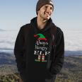 Always Hungry Elf Christmas Family Matching Group Hoodie Lifestyle