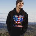 America Uncle Sam Griddy Dance Funny 4Th Of July Hoodie Lifestyle