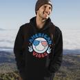 America Vibes Fourth 4Th Of July Happy Face Smile Patriotic Hoodie Lifestyle