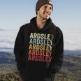 Ardsley New York Ardsley Ny Retro Vintage Text Hoodie Lifestyle