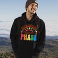 Being Straight Was My Phase Groovy Lgbt Pride Month Gay Les Hoodie Lifestyle