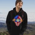 Belizean Blood Inside Me | Belize Flag Gift Hoodie Lifestyle