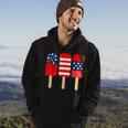 Blue Red White Ice Cream American Flag 4Th Of July Usa Hoodie Lifestyle Blue Red White Ice Cream American Flag 4Th Of July Usa Hoodie Lifestyle