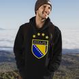 Bosnia Pocket Coat Of Arms National Pride Flag Bosnian Hoodie Lifestyle