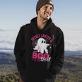 Breast Cancer Is Boo Sheet Halloween Breast Cancer Awareness Hoodie Lifestyle